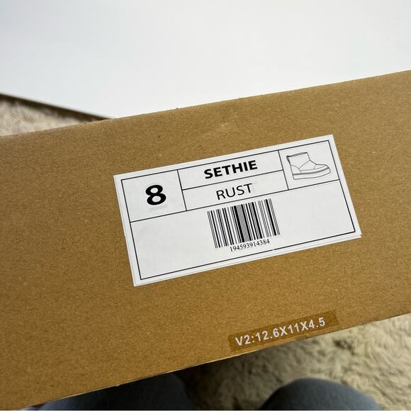 Journee Collection Sethie Platform Cold Weather Puffer booties rust - 8 - Picture 11 of 11